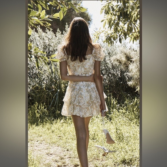 Bardot Broderie Corset Dress - Picture 4 of 12